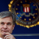 FBI Director Christopher Wray shown before speaking to reporters during a dedication ceremony for the new Atlanta Field Office building Thursday, Oct. 12, 2017, in Atlanta.